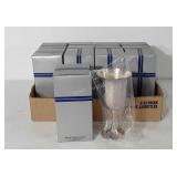 Salem Silversmiths wine glasses, includes nine