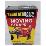 Moving straps, new in box, shoulder dolly