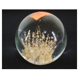 Glass paperweight
