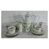 Bavarian China tea set, Mitterteich, service for