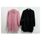 Two ladies lightweight jackets, pink J. Jill,