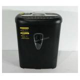 Amazon Basics paper shredder, works, seller code