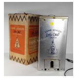 Luhr Jensen Little Chief electric smoker, powers