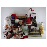 Group of Christmas Decor items, 24" light up