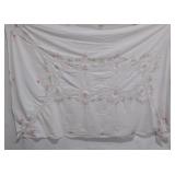 Tablecloth with needlework, 96"x56", fabric,