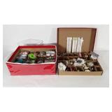 Christmas ornaments, includes mostly tropical