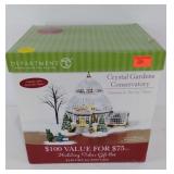 Department 56 Crystal Gardens Conservatory,