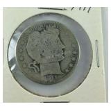 1911 barber half dollar