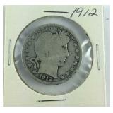 1912 barber half dollar