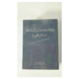 Dolce & Gabbana light blue perfume, 2.5 FL oz