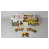 Baseball card box, 1989 topps super star,