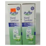 Purite hand sanitizer, 2 bottles, 33.8 FL Oz