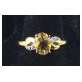 Size 6 14k gold over Sterling silver Brazilian