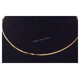 14k yellow gold chain 3.4g tested 18in