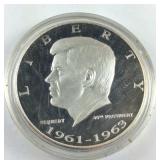 1961-1963 Kennedy Proof 1 Troy Oz .999  Silver