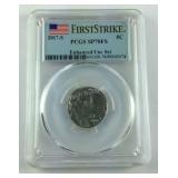 2017-S First Strike PCGS SP70FS 5C