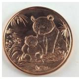 1 Oz Fine Copper Round .999 Copper