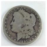 1891-O Morgan Dollar