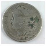 1880 Morgan dollar