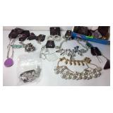 Costume jewelry, mostly Paparazzi brand with
