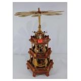 German style Christmas candle tree