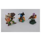 Group of 3 Lenox porcelain bird figurines