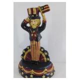 Cast Iron door stop, Uncle Sam