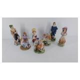 Group of 7 figurines, various manufacturers