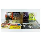 Various artists vinyl record group, includes