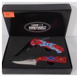 Kentucky Cutlery Company, set of 2 knives, in box