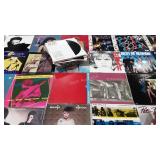 Vinyl record albums, 50 plus, 1980s pop and rock