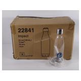 Advertising water bottles, New in plastic