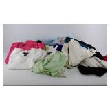 Group of ladies clothing, mostly tops and