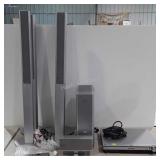 Panasonic surround sound speaker system, disc