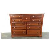 Bassett cherry wood dresser, 18 x 58 x 44,