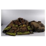 Firefighters turnout gear, bibs and coat, does