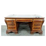 Big, sturdy Bombay style desk, 32 x 68 x 32,