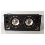 Custom carpet covered speaker system, 31.5" × 13"