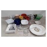 Kitchenwares, dishes, photo frame, bowls, mugs,