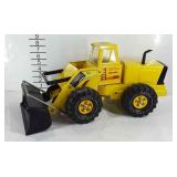 Metal Tonka Turbo-Diesel tractor, 19.5" × 9.5" ×