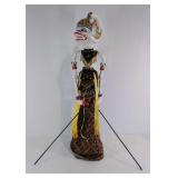 Extra large Indonesian Puppet with stand "The