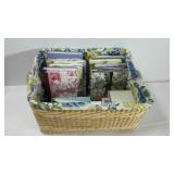 Basket of empty journal