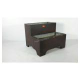 Hand crafted planter with galvanized liners