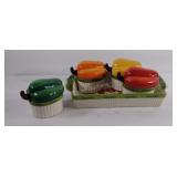 Ceramic baking dishes