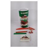 Pioneer log cabin, set appears to be complete