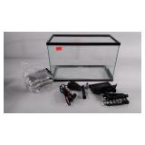 Fish tank without lid, filter system with 4