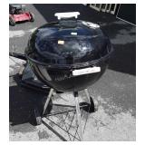 Weber Charcoal Grill, 22" Dome Style grill.