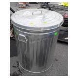 Behrens 31 Gallon Galvanized Trash Can with Lid,