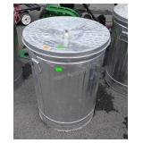 Behrens 31 Gallon Galvanized Trash Can with Lid,