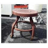 Metal Rollers Creeper type stool